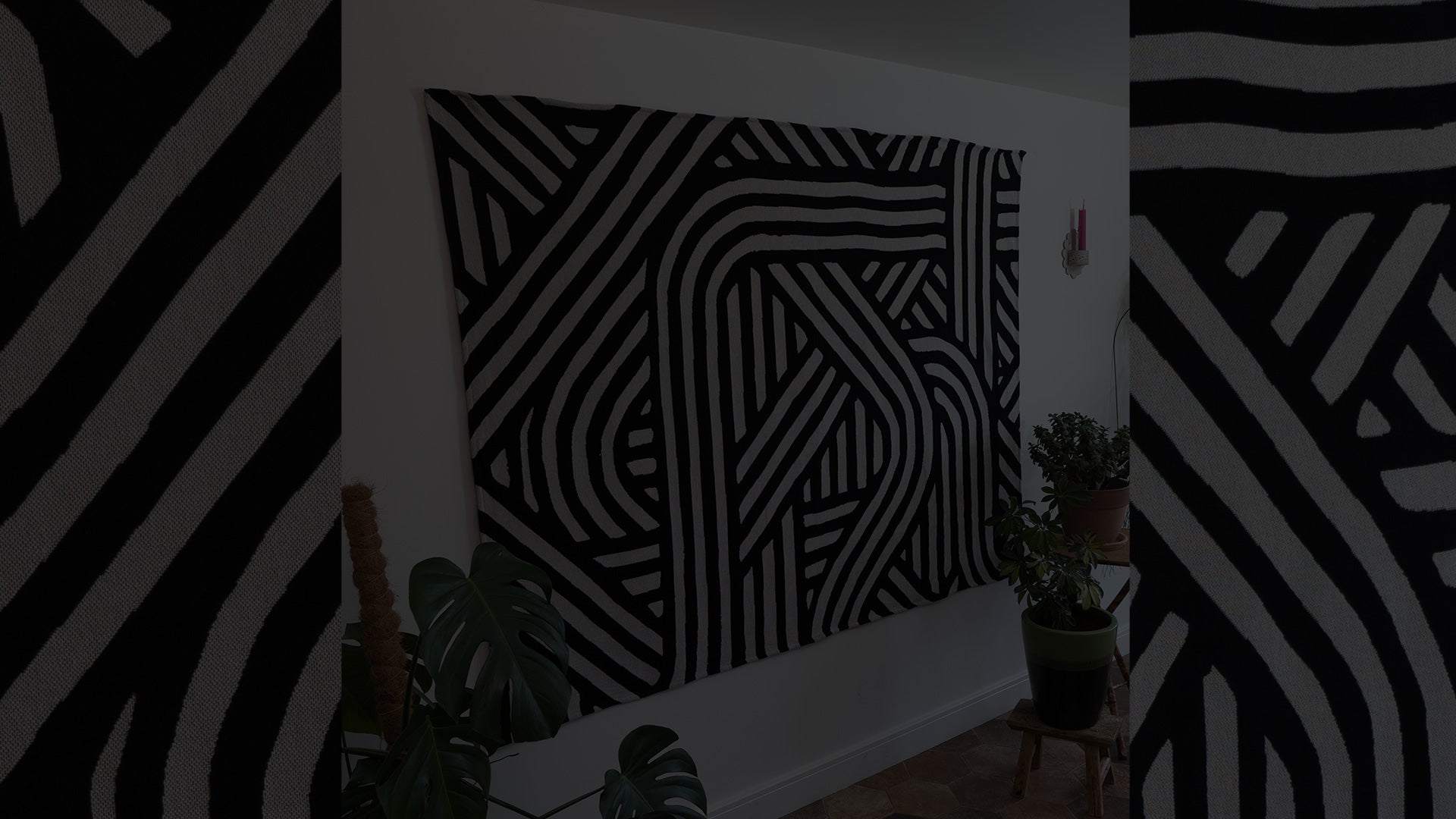 Load video: How to hang a blanket